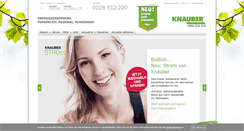 Desktop Screenshot of knauber-energie.de